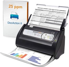 Plustek PS186 Desktop Document Scanner, with 50-pages Auto Document Feeder - $258.99