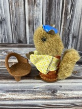 Vintage 1979 Fisher Price Woodsey Squirrel Dad Finger Puppet - £11.56 GBP