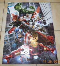 Avengers Assemble Puzzle in iron Man Tin - $9.85