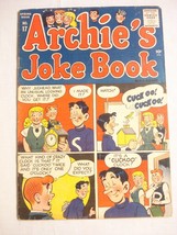 Archie&#39;s Joke Book #17 VG Spring, 1955 Katy Keene Golden Age Archie Comic - £31.96 GBP