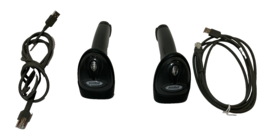Lot of 2 Symbol LS2208 Barcode Scanners with USB Cable - Great Condition - $41.44 CAD