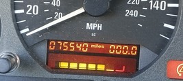 1996-99 BMW Z3 E36 1.9L Speedometer Gauges Instrument Cluster 75k image 6