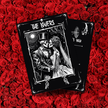 Gothic Sketelon lovers wedding invitation |Custom skull invitation - $5.00