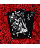 Gothic Sketelon lovers wedding invitation |Custom skull invitation - €4,26 EUR