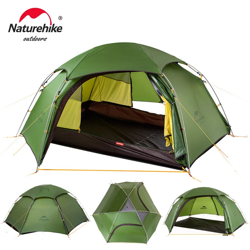 Naturehike Cloud Peak 2 People Tent Ultralight 2 Persons Camping Hiking ... - £231.24 GBP+