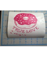 True Love Donut|Death Before Decaf |Rockabilly |Tattoo |Style|Vinyl|Decal - $3.96