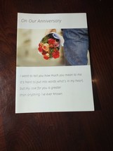 On Our Anniversary Card - $7.80