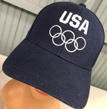 USA Sochi Olympics Budweiser Adjustable Baseball Hat Cap - $21.76
