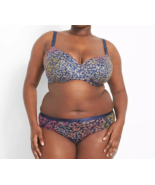 Lane Bryant CACIQUE Silky EXTRA Soft CHEEKY Panty FLORAL Lacy Plus Size ... - $16.34