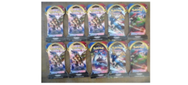 Pokemon Trading Card Game: Sword and Shield Sleeved Booster Pack-Lot of 10 - £62.95 GBP