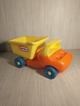 Vintage Little Tikes Orange and Yellow Dump Truck - $7.96