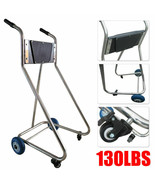 Stainless Steel Boat Outboard Motor Stand Cart Dolly With Wheel Enginee ... - £77.87 GBP