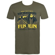 Mordor Fun Run Men&#39;s T-Shirt Green - £23.23 GBP+