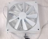 NZXT airflow fan model rf-q14cr-w1 white F140Q 140mm case fan 3-pin CPU ... - $11.00