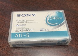 Sony SDX-400C AIT-5 Data Tape Cartridge 400GB | 1040GB New Sealed - £7.46 GBP