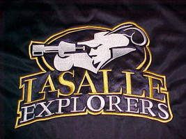 Reebok La Salle Explorers NCAA Basktball Men Button Shooting Warm Up Pants XXL - £116.24 GBP