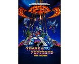 1986 Hasbro Transformers The Movie Poster 11X17 Animated Optimus Prime  - £9.12 GBP