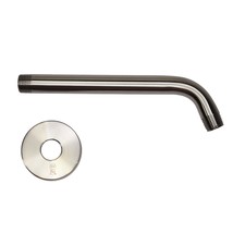 Signature Hardware 449718 8&quot; Contemporary Shower Arm and Flange - Chrome - $575.97 MXN