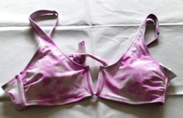 California Waves White/Pink Swim Bra Size XL - £10.96 GBP