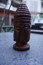 Handcrafted Wooden Small Buddha Box for Living Room Decoration - $12.67