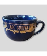 Cafe Godiva Classic Ceramic Cup Mug California Pantry 2005 Cobalt - $21.58 CAD