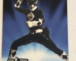 Mighty Morphin Power Rangers 1995 Trading Card #7 Black Ranger - $1.97