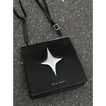 Cool Star Handbags for Women Crossbody Bags Fashion Ladies Pu Leather Square Sho - £36.11 GBP