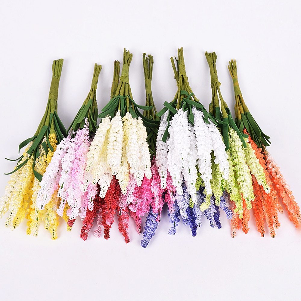Lavender artificial flower decoration - $2.42