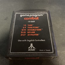 COMBAT CX-2601 - 27 Video Games Original 1978 Game for Atari 2600 (Cart Only) - £7.90 GBP