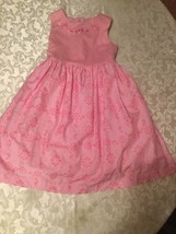 Girls - Size 6 - Charter Club Dress - pink foral - Holidays/Easter - £8.13 GBP