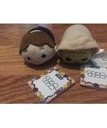 Lot of 2 Authentic Disney Tsum Tsum Mini Plush Yoda, Han Solo - $10.77