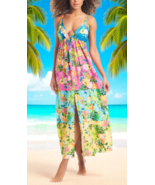 Bar Iii Women&#39;s Tiered Printed Ruffle Cover-up Dress XL, multi RETAIL: $... - €17,38 EUR