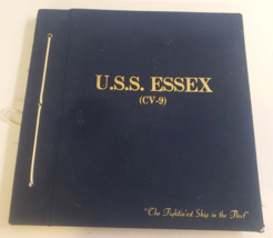 U.S.S. Essex Navy (CV-9) Aircraft Carrier Ship 1950-1951 Korean War Cruise Book - £105.40 GBP