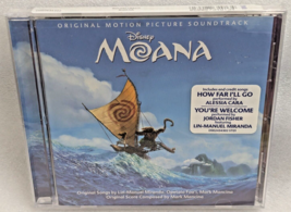MOANA Original Motion Picture Soundtrack (CD, 2016, Walt Disney Records) NEW - £10.48 GBP