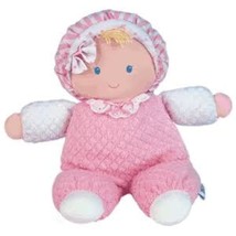 | Baby'S 1St Soft Eden Terry Baby Doll And Lovey In Pink With Yellow Hair, 11" - £27.53 GBP