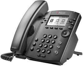 The Polycom Vvx 311 Corded Business Media Phone System With 6 Lines Of Poe - $32.97