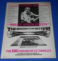 Bruce Springsteen Kim Wilde No 1 Magazine Photo Clipping Vintage October... - $14.99
