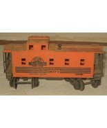 Vtg Lionel Main Line Rio Grande 9077 Orange Railroad O Train Caboose Unt... - £7.02 GBP