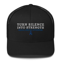 Generic Turn Silence Into Strength Sexual Assault Awareness Embroidery Trucker C - $29.16