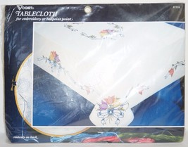 Vogart Tablecloth for Embroidery or Ballpoint Paint  FACTORY SEALED - $19.77