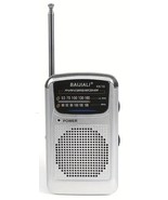 Portable Transistor Radio AM FM - $241.93 MXN