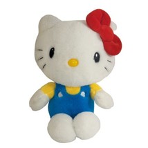 Mattel Sanrio Hello Kitty Plush Doll Blue Yellow Stuffed Animal Toy 2020 9&quot; - £8.68 GBP