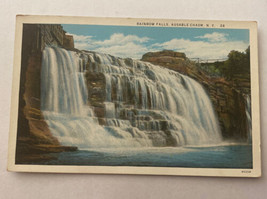 Vintage Postcard Unposted Rainbow Falls Ausable Chasm NY - £2.44 GBP