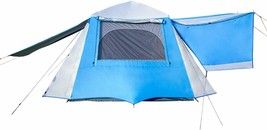 Natetoile Camping Tent 4/6 Person Family Tent Double Layer Outdoor Waterproof - £130.43 GBP