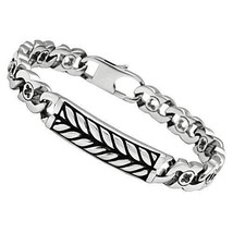 TK438 - High polished (no plating) Stainless Steel Bracelet with No Stone - $468.17 MXN