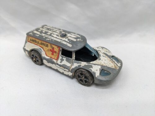Vintage Corgi Juniors Healer Wheeler Ambulance Car Toy 3&quot; - $8.90