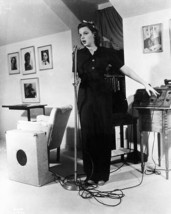 Judy Garland full length pose singing into microphone24x36 inch Poster - £23.58 GBP