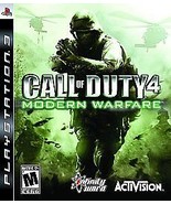 Call of Duty 4 Modern Warfare  PlayStation 3 PS3 Complete - $9.95