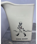 Johnnie Walker Scotch Whisky Water Jug Vintage Collectible - $27.66