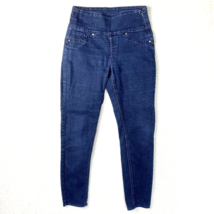 Spanx Jean Womens Medium Slimming Skinny Ankle Stretch Denim Pant 29x28 RP $128 - $48.88